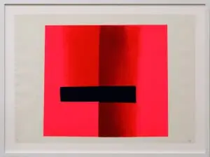 Rupprecht Geiger: „blauschwarz – rot“