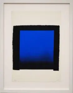 Rupprecht Geiger, „blau - schwarz“